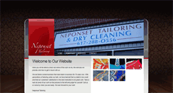 Desktop Screenshot of neponsettailoring.com